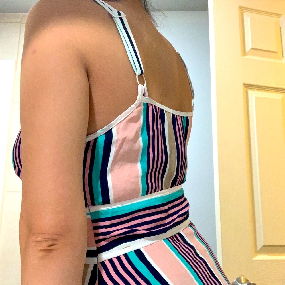 Beautiful Pink Striped Dress - Picture 6 of 6